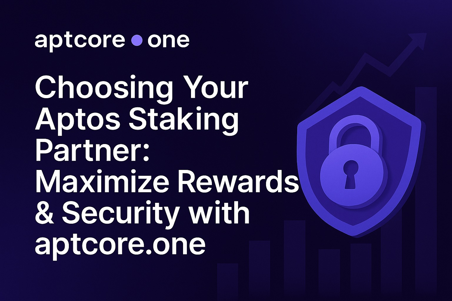 Cover image for Choosing Your Aptos Staking Partner: Maximize Rewards & Security with aptcore.one